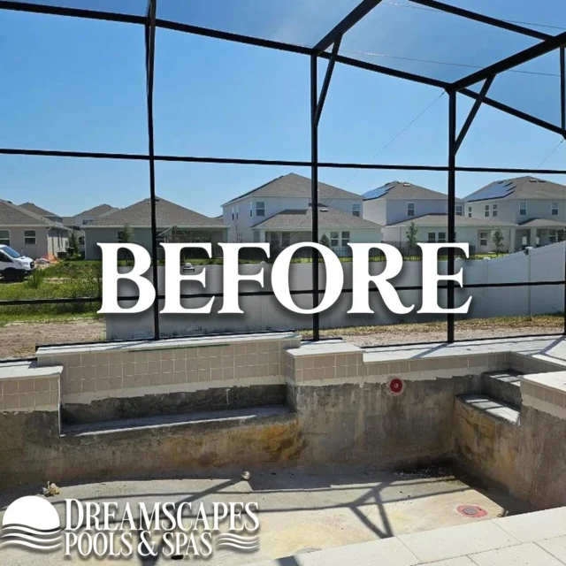 Dreamscapes Pools and Spas custom pool project in Florida